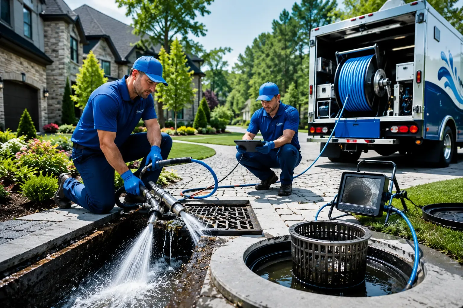 Local outdoor drain cleaning professionals in Roberts, WI