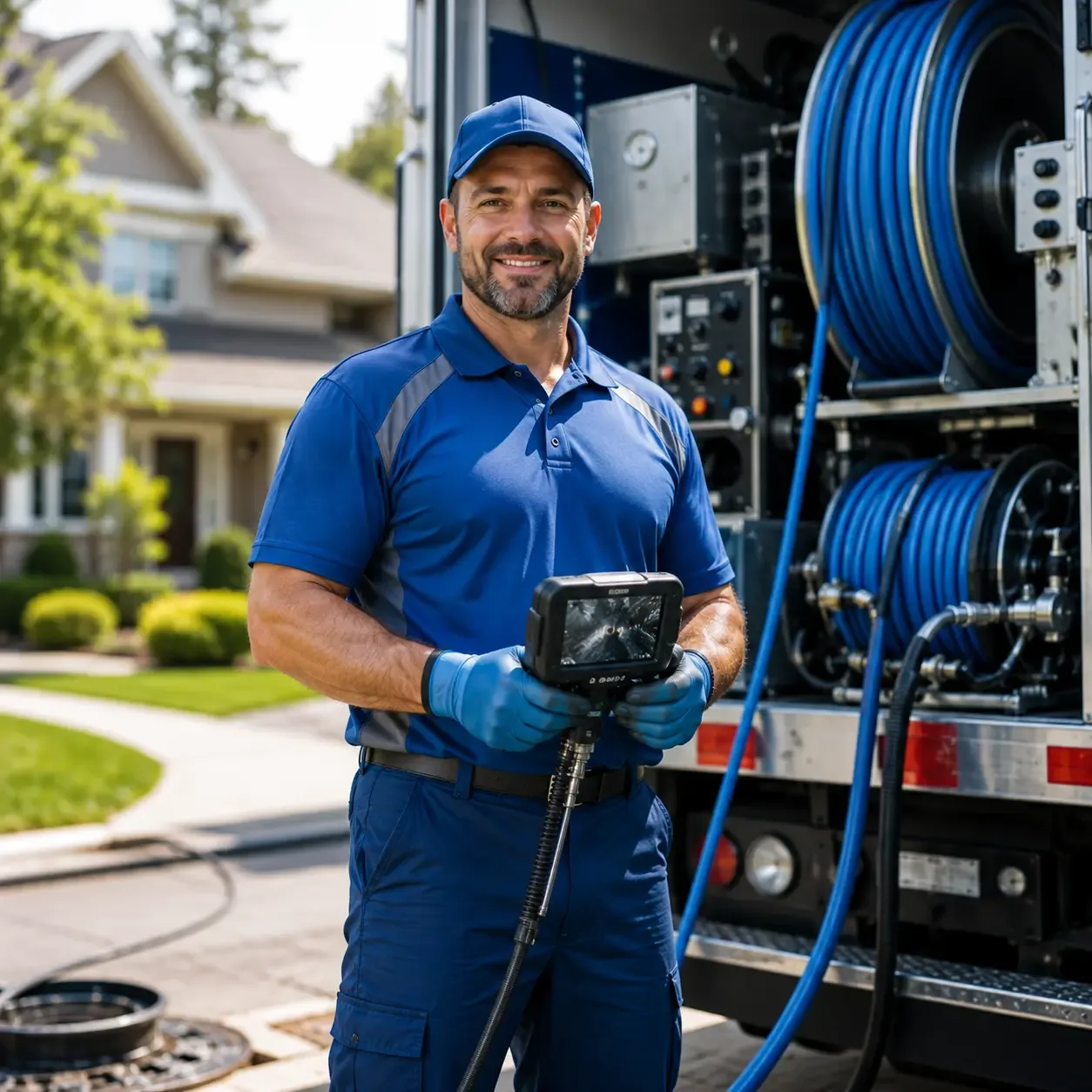 Local outdoor drain cleaning specialists in Roberts, WI